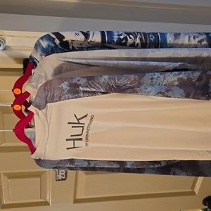 3 for $15 HUK YM LS Fishing Shirts